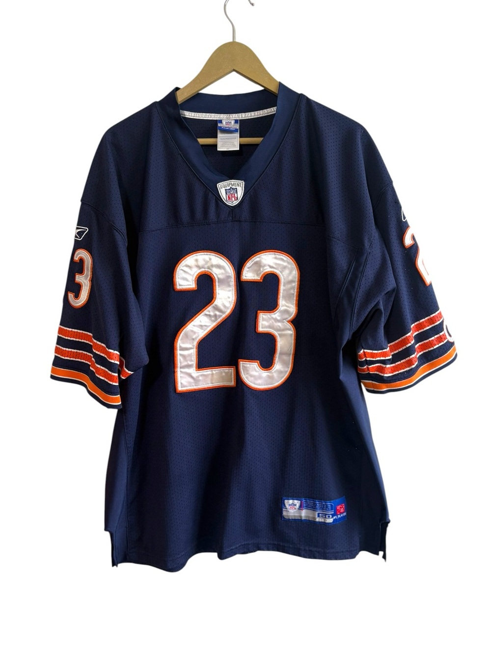 Vintage Reebok NFL Size 50 Hester #23 Chicago Bears Jersey Football Sporty
